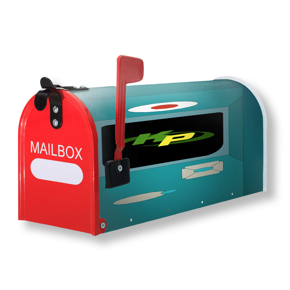 The Kimmunicator Kp Logo Magnetic Mailbox Cover - 18.0" x 21.0"