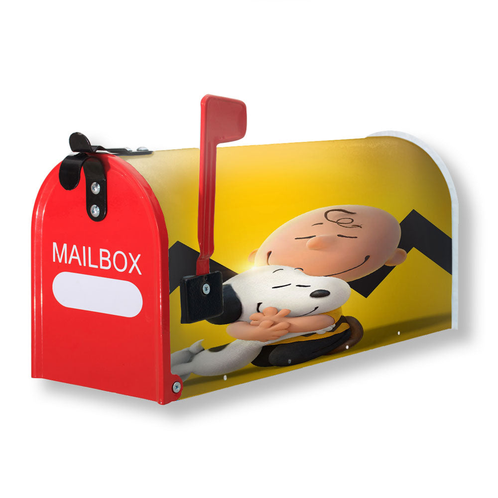 The Peanuts And Snoopy Movie Family Magnetic Mailbox Cover - 18.0" x 21.0"