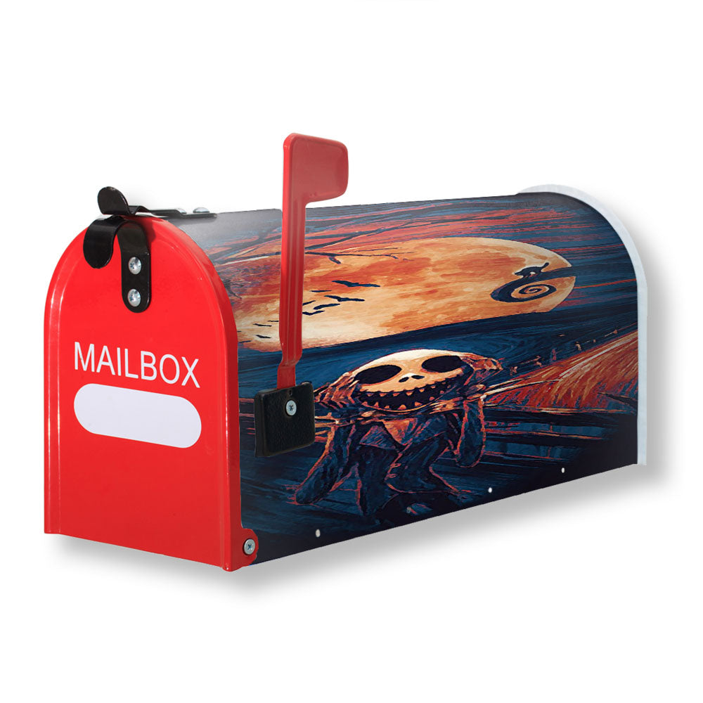 The Scream Nightmare Before Christmas Magnetic Mailbox Cover - 18.0" x 21.0"