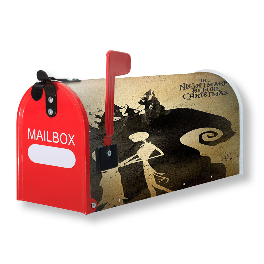 Tim Burton Nightmare Before Christmas Magnetic Mailbox Cover - 18.0" x 21.0"