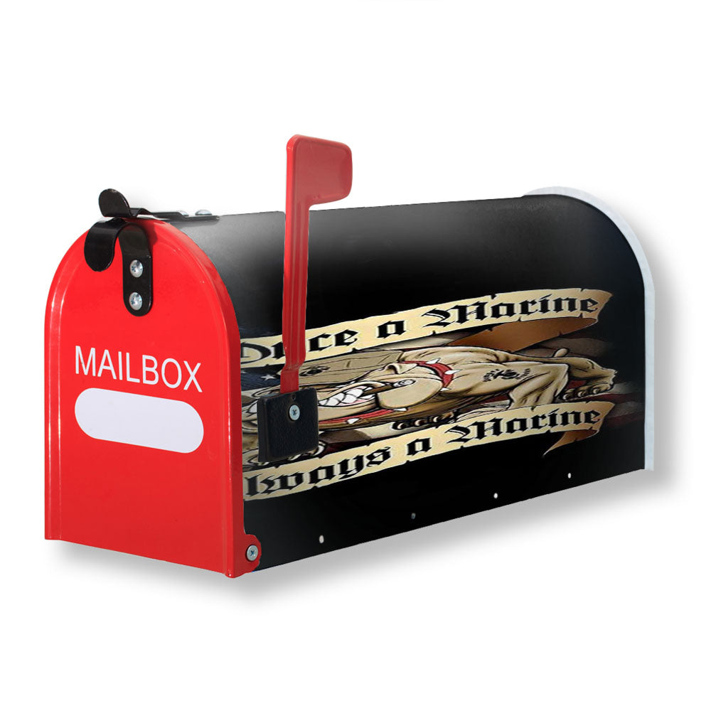 Us Marine Corps 2 Magnetic Mailbox Cover - 18.0" x 21.0"