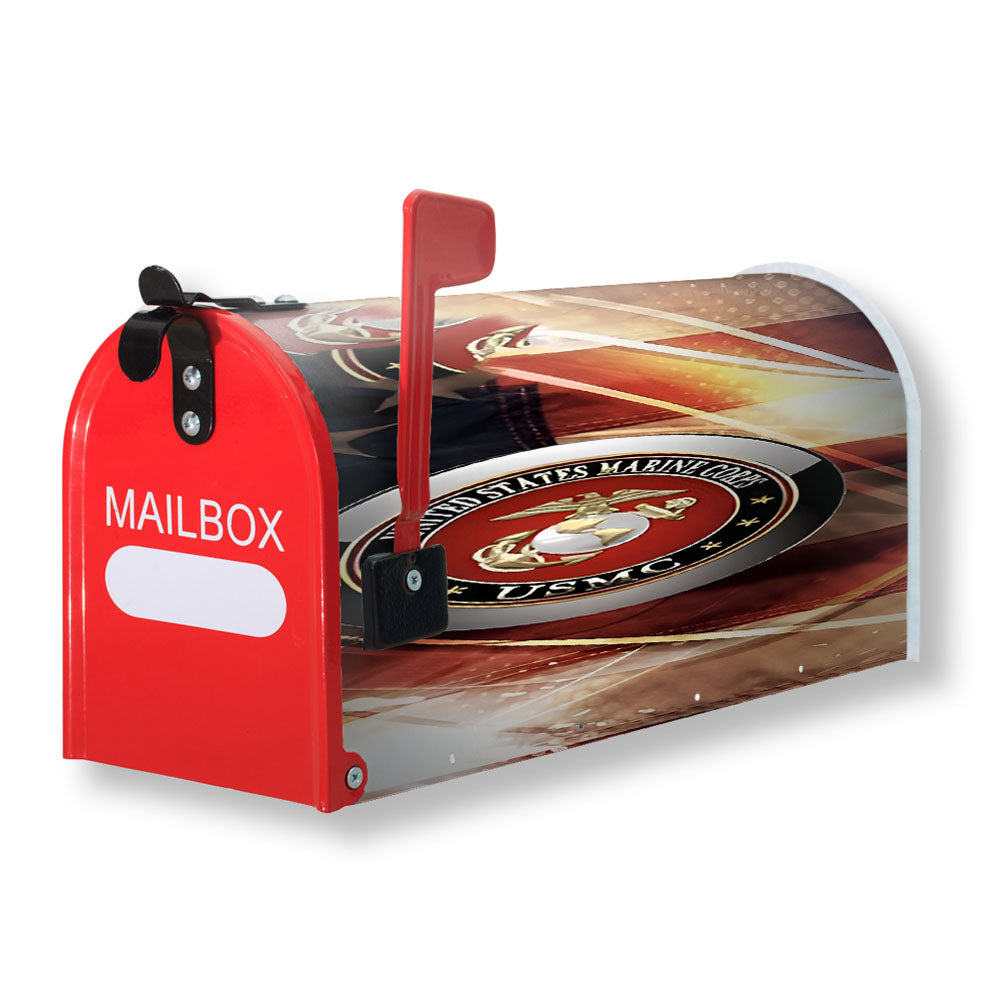 Us Marine Corps Usmc 2 Magnetic Mailbox Cover - 18.0" x 21.0"