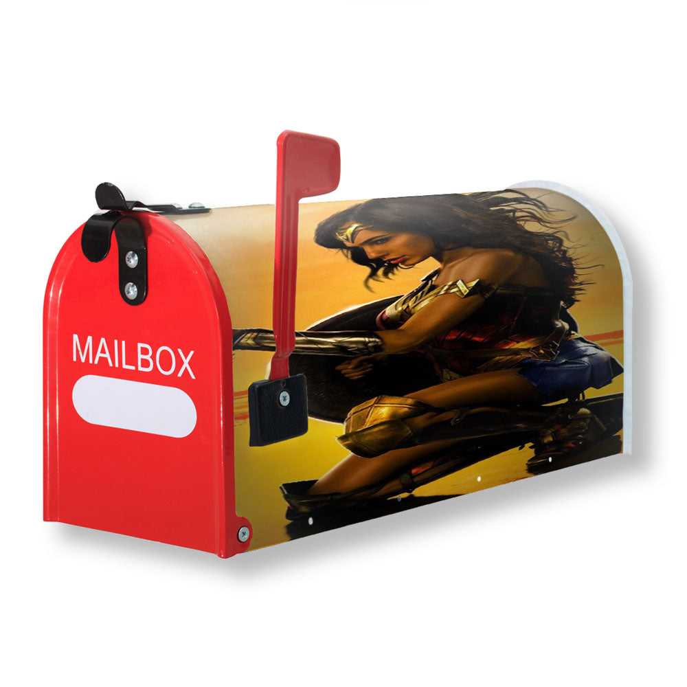 Wonder Woman Gal Gadot Magnetic Mailbox Cover - 18.0" x 21.0"
