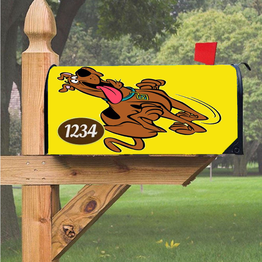 Scooby Doo Shaggy Smoking Magnetic Mailbox Cover 18" X 21" Outdoor Decor