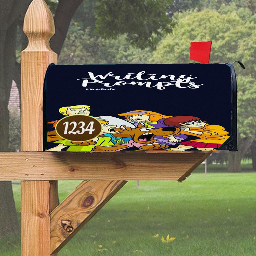 Scooby-Doo From The Market Magnetic Mailbox Cover 18" X 21" Outdoor Decor
