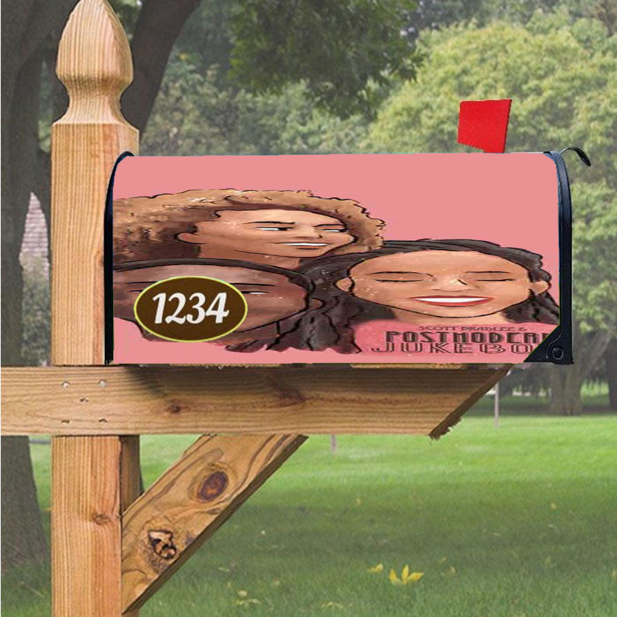 Scott Bradlee Postmodern Jukebox Such Great Heights Magnetic Mailbox Cover 18" X 21" Outdoor Decor