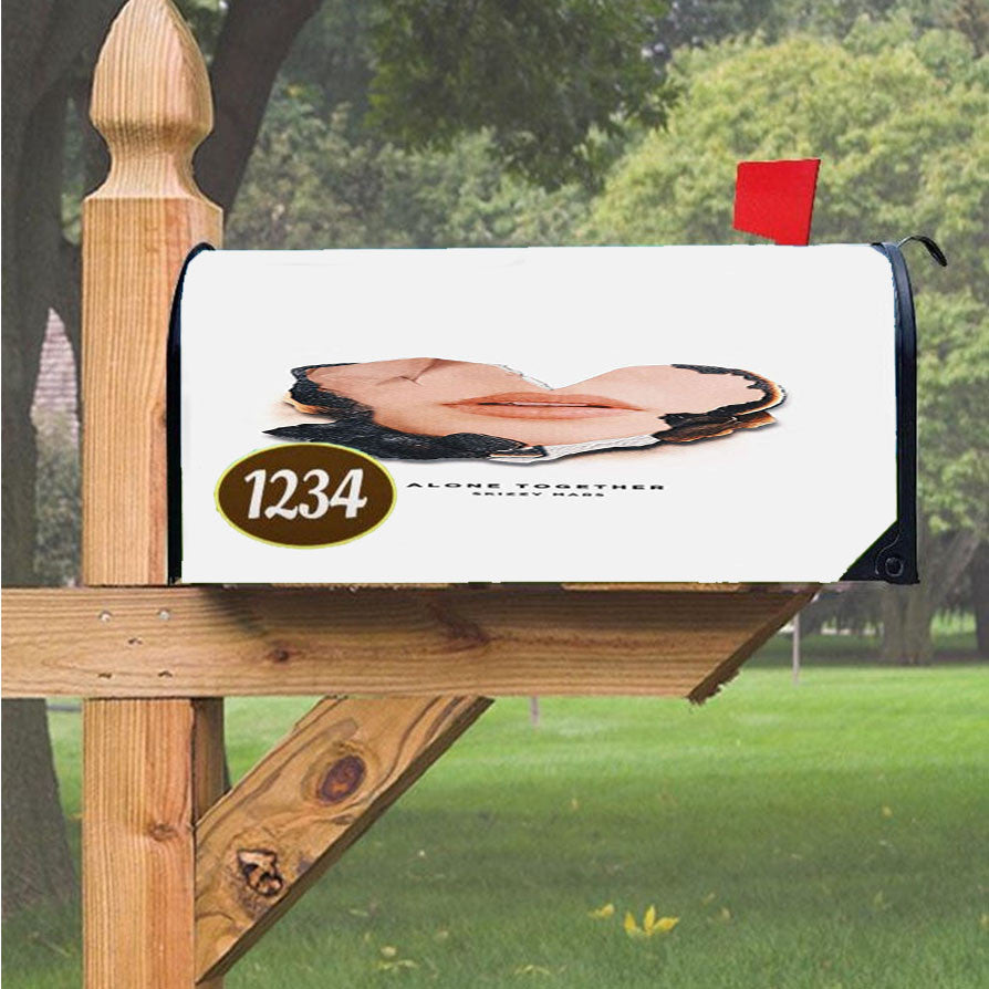 Skizzy Mars Alone Together Magnetic Mailbox Cover 18" X 21" Outdoor Decor