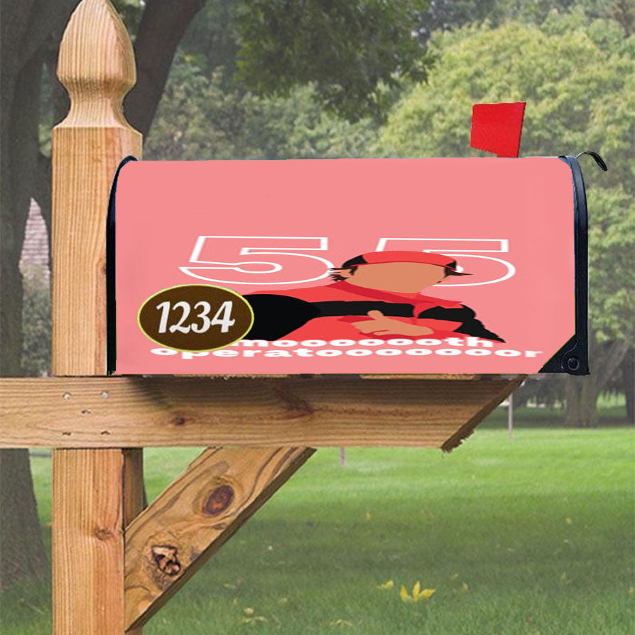 Smooth Operator Magnetic Mailbox Cover 18" X 21" Outdoor Decor