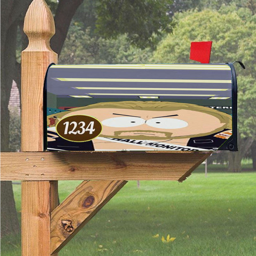 South Park Cartman Magnetic Mailbox Cover 18" X 21" Outdoor Decor