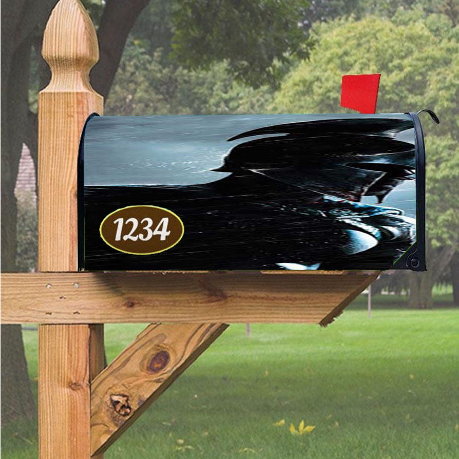 Spartan Rain Magnetic Mailbox Cover 18" X 21" Outdoor Decor