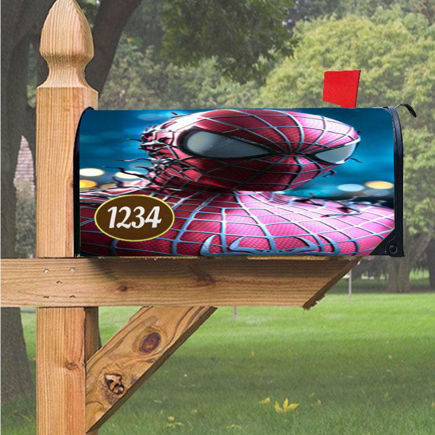 Spider Man Far From Home Magnetic Mailbox Cover 18" X 21" Outdoor Decor