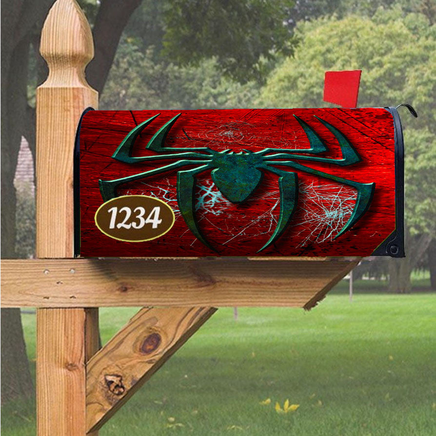 Spider Man Homecomingbread Magnetic Mailbox Cover 18" X 21" Outdoor Decor
