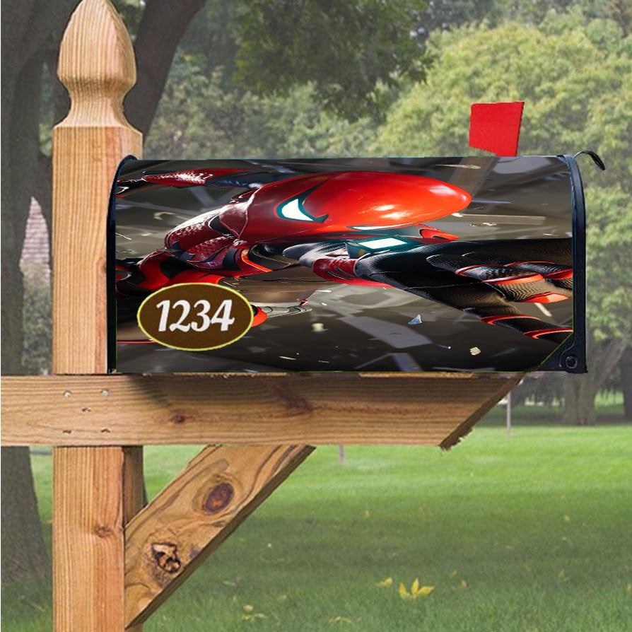 Spiderman 2018 Magnetic Mailbox Cover 18" X 21" Outdoor Decor