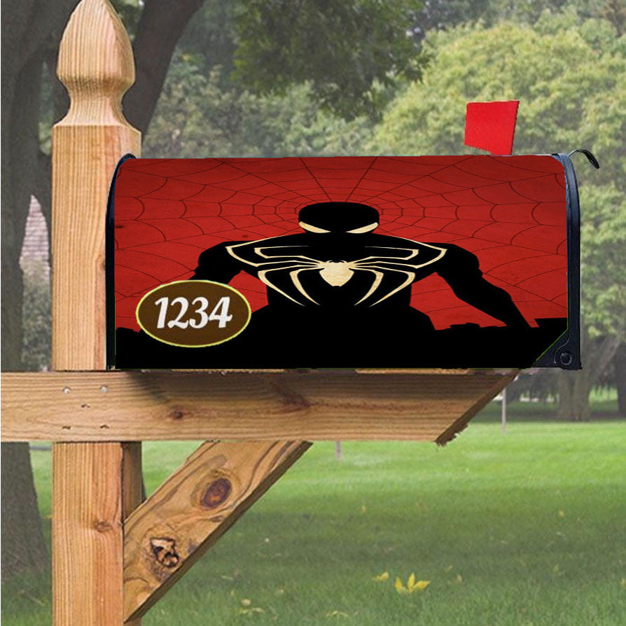 Spiderman Comics Spider Man Superhero Magnetic Mailbox Cover 18" X 21" Outdoor Decor