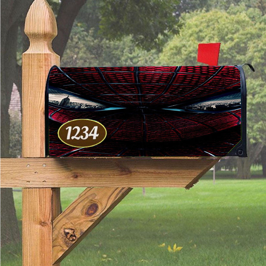 Spiderman Far From Magnetic Mailbox Cover 18" X 21" Outdoor Decor