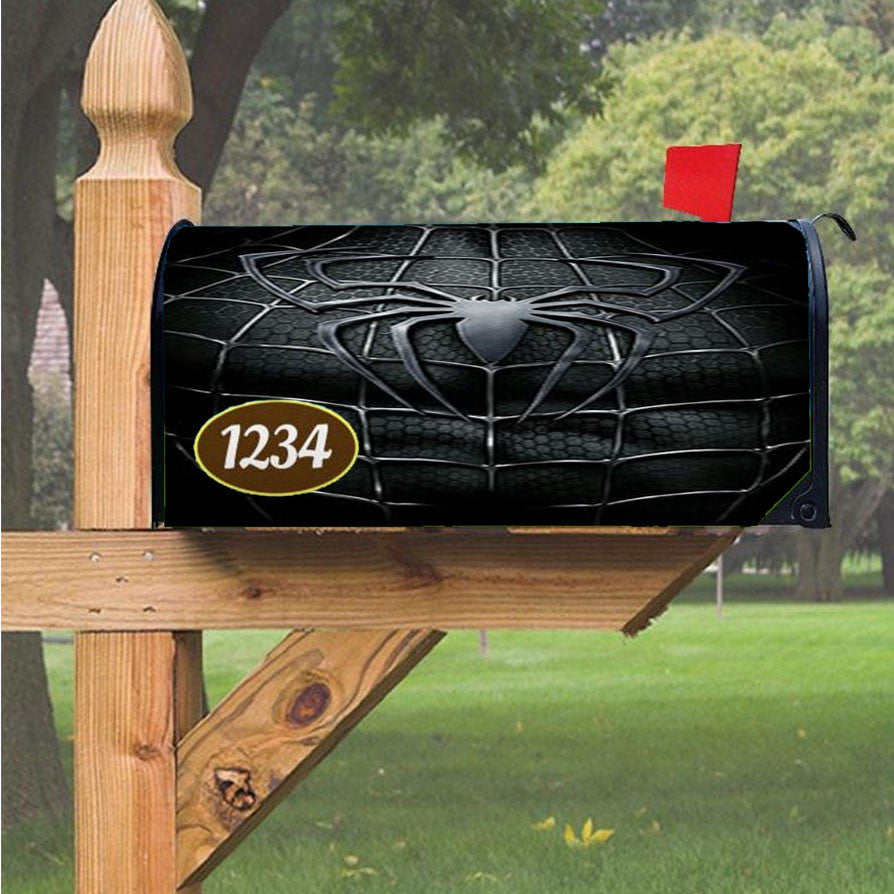 Spiderman Logo 1 Magnetic Mailbox Cover 18" X 21" Outdoor Decor