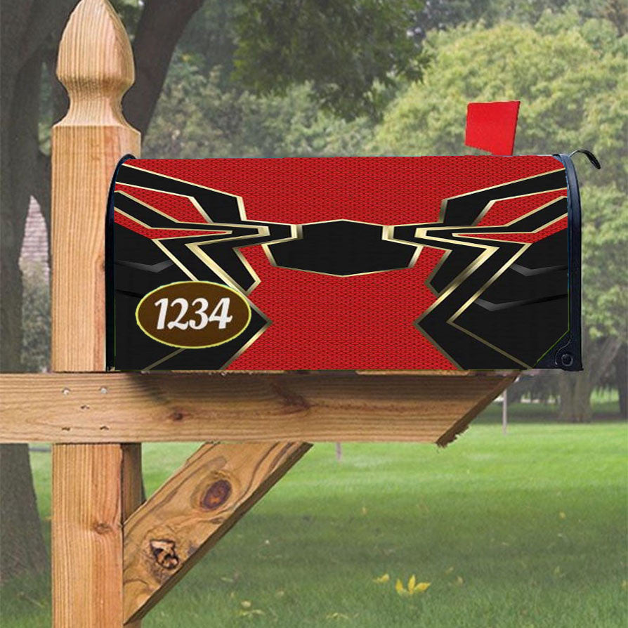 Spidey New Logo Style Magnetic Mailbox Cover 18" X 21" Outdoor Decor