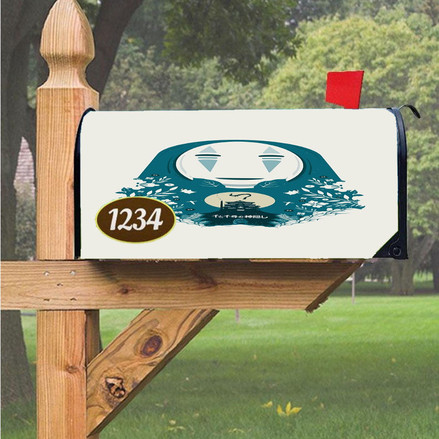 Spirited Away Lockscreens Magnetic Mailbox Cover 18" X 21" Outdoor Decor