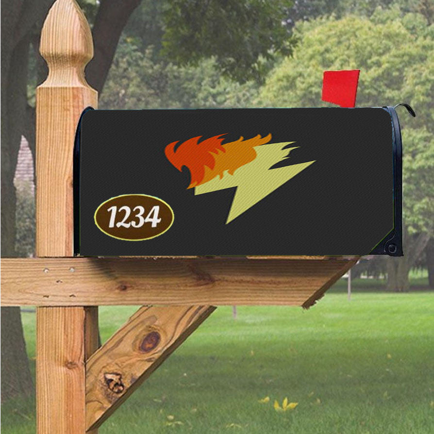 Spitfire Magnetic Mailbox Cover 18" X 21" Outdoor Decor