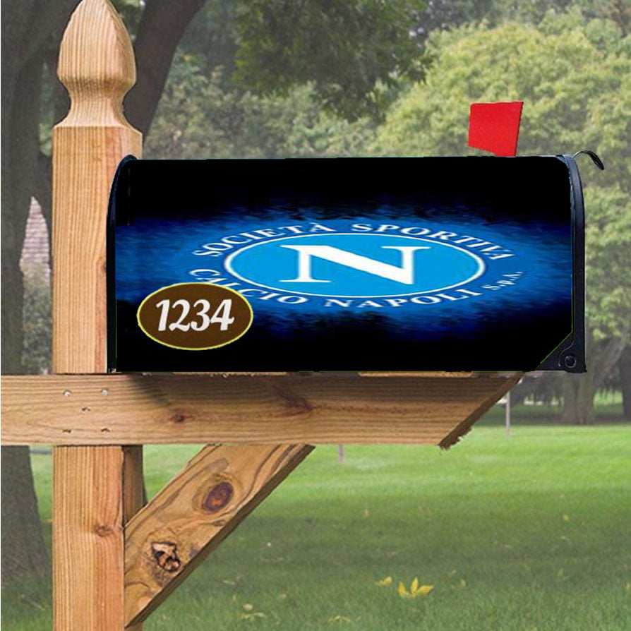 Ssc Napoli Magnetic Mailbox Cover 18" X 21" Outdoor Decor