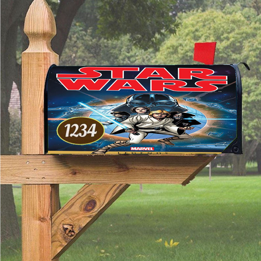 Star Wars Classic Magnetic Mailbox Cover 18" X 21" Outdoor Decor