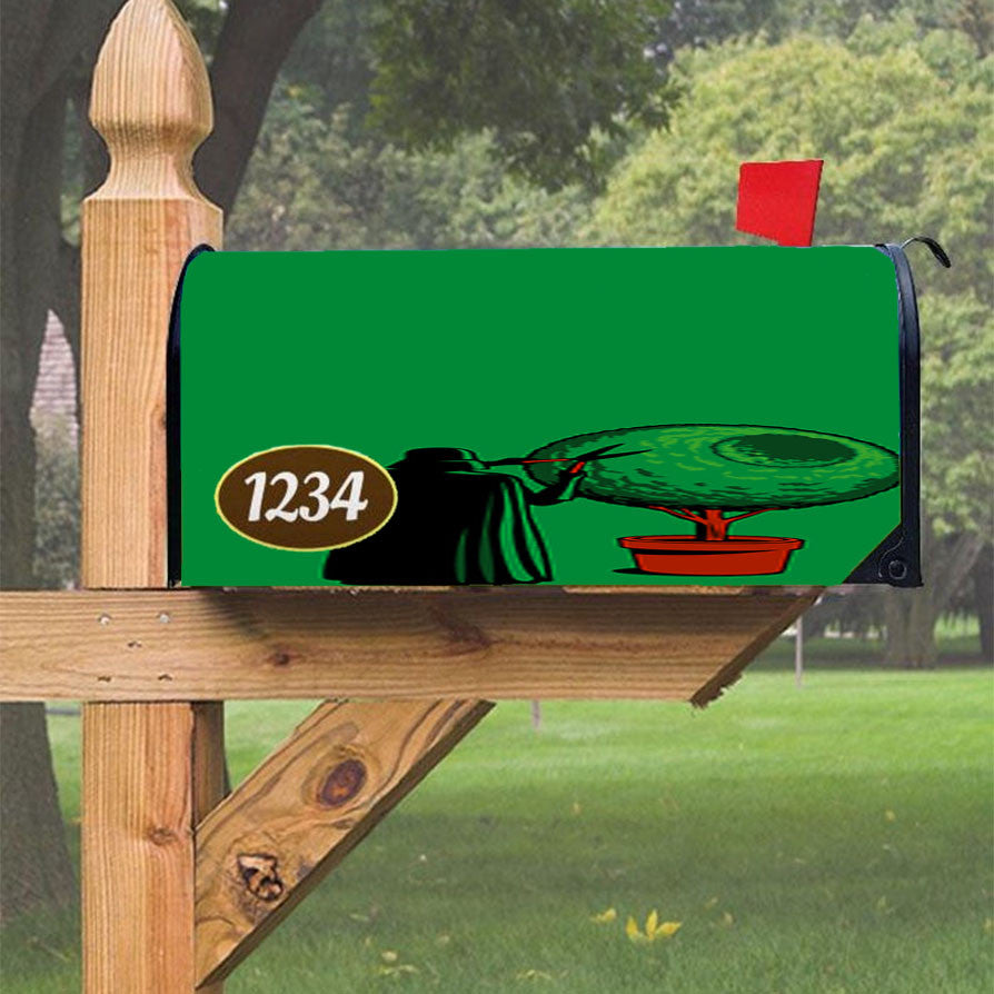 Star Wars Go Green Magnetic Mailbox Cover 18" X 21" Outdoor Decor