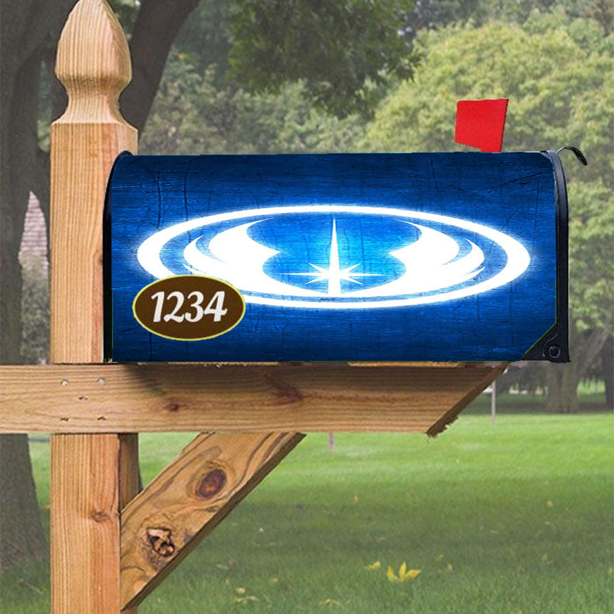 Star Wars Jedi Order Magnetic Mailbox Cover 18" X 21" Outdoor Decor