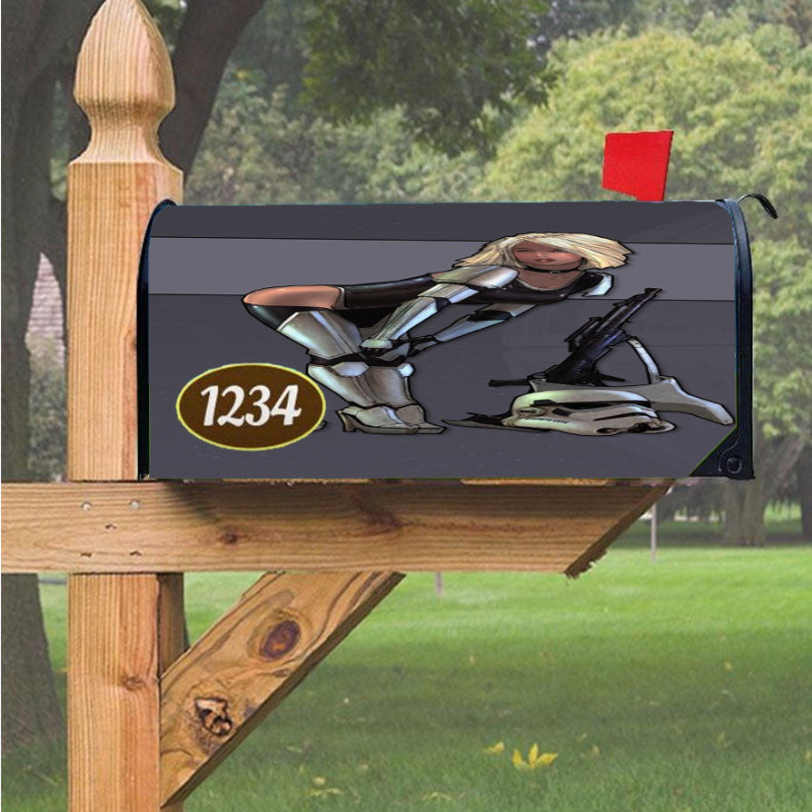 Start Wars Disney Fake Magnetic Mailbox Cover 18" X 21" Outdoor Decor