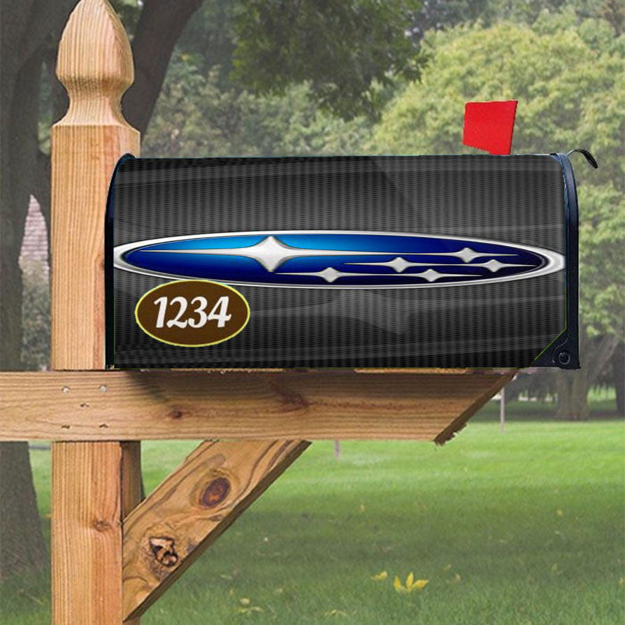 Subaru Sport Magnetic Mailbox Cover 18" X 21" Outdoor Decor
