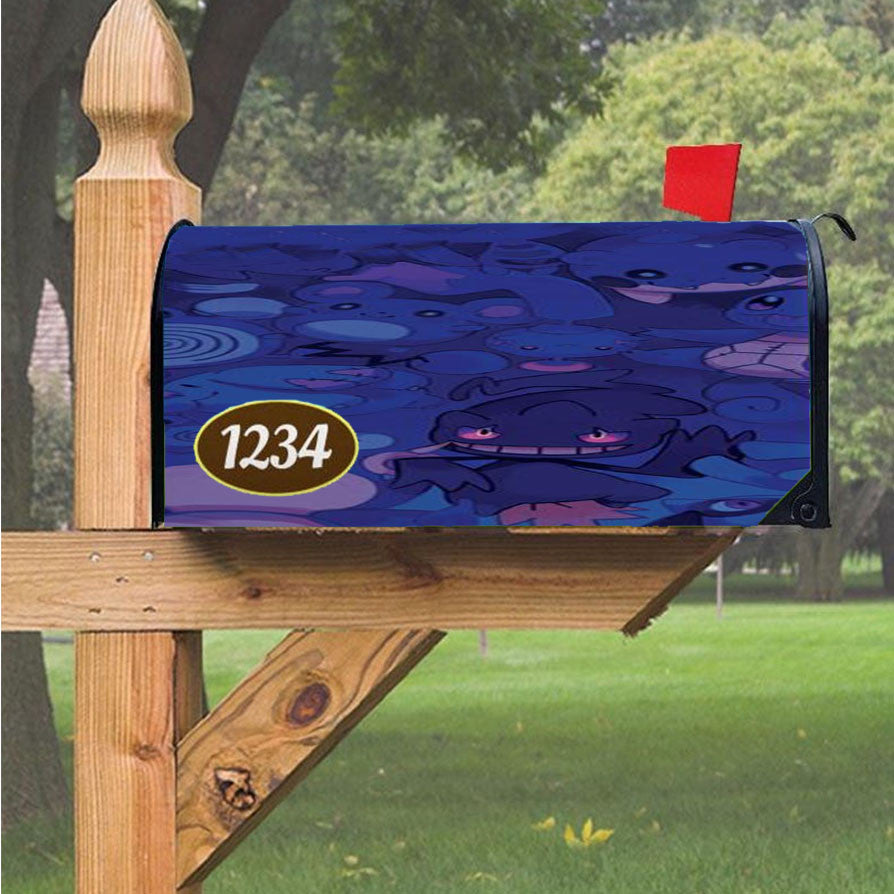 Ghost Puppet Pokemon Banette Magnetic Mailbox Cover 18" X 21" Outdoor Decor
