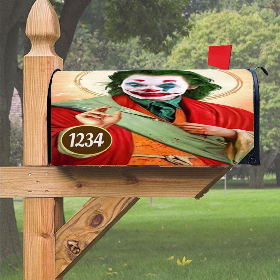 God Joker Chill No Strees Magnetic Mailbox Cover 18" X 21" Outdoor Decor