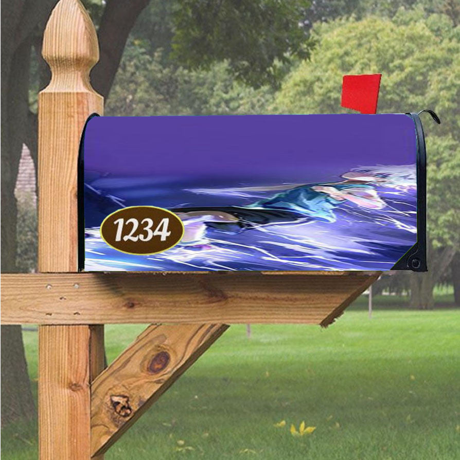 Godspeed Killua Hunter X Hunter Magnetic Mailbox Cover 18" X 21" Outdoor Decor