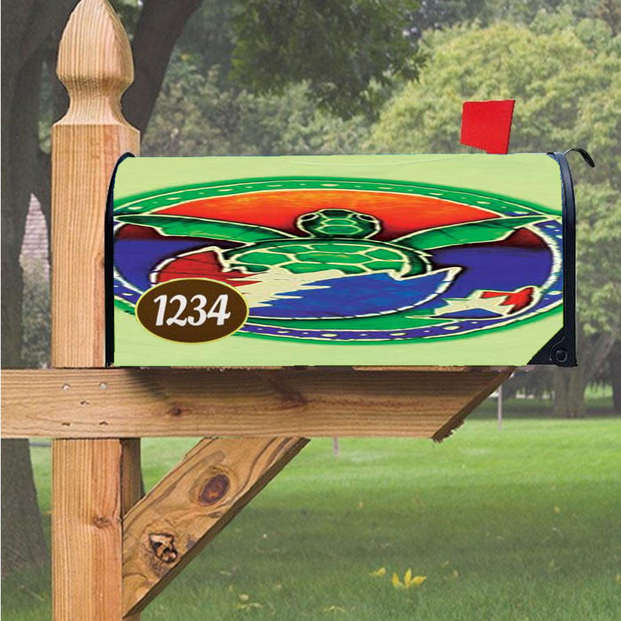 Grateful Dead Turtle Magnetic Mailbox Cover 18" X 21" Outdoor Decor