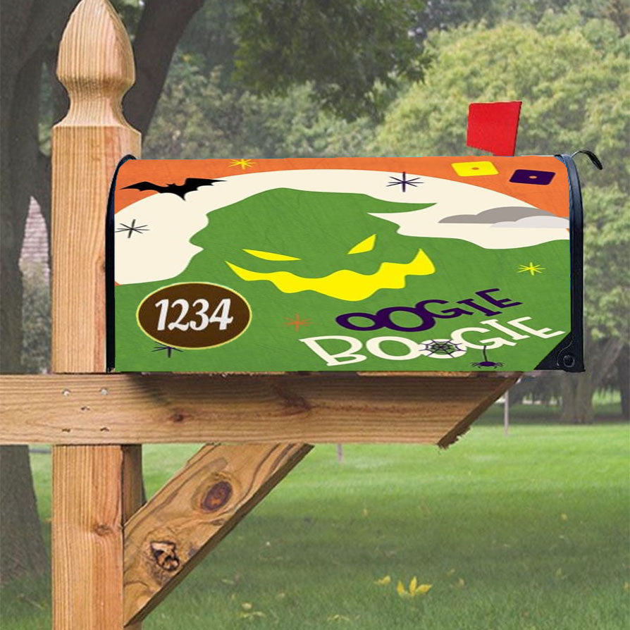 Halloween Oogie Boogie Magnetic Mailbox Cover 18" X 21" Outdoor Decor