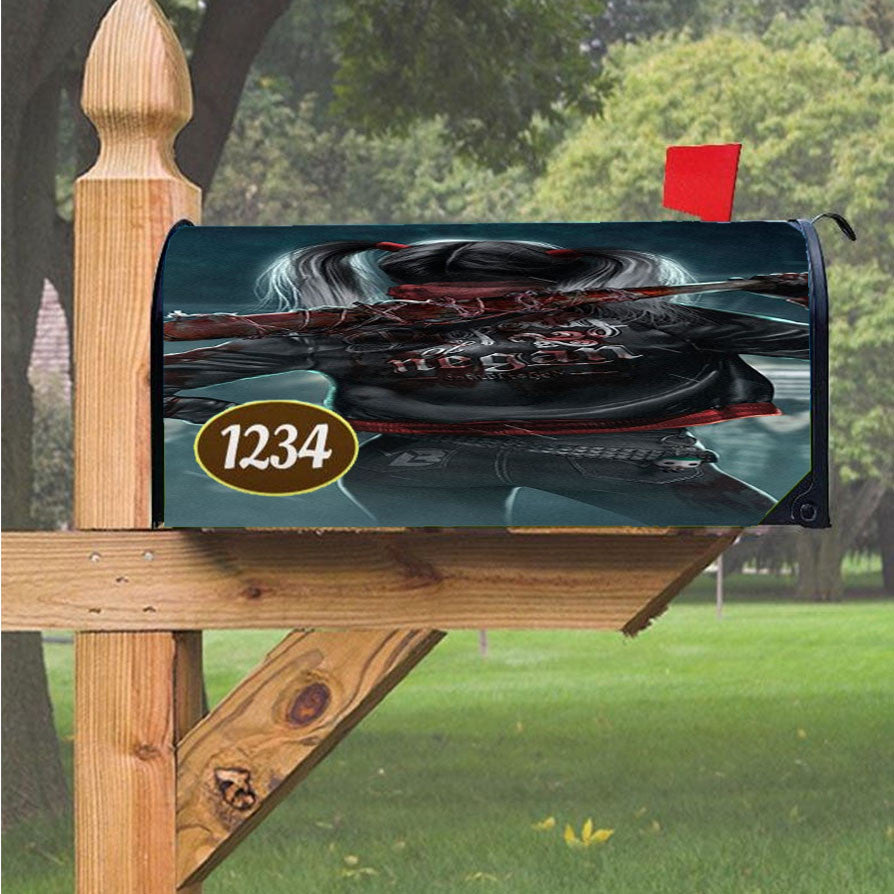 Harley Quinn Fan Art Magnetic Mailbox Cover 18" X 21" Outdoor Decor