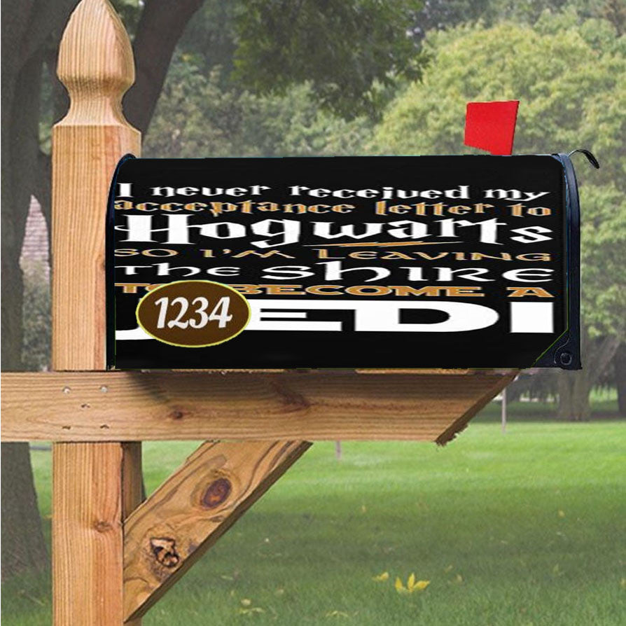 Harry Potter Star Wars Magnetic Mailbox Cover 18" X 21" Outdoor Decor