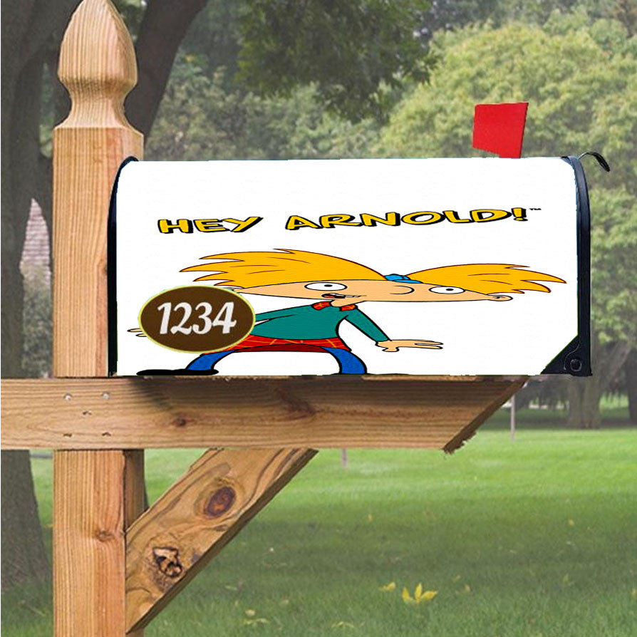 Hey Arnold Poster Magnetic Mailbox Cover 18" X 21" Outdoor Decor