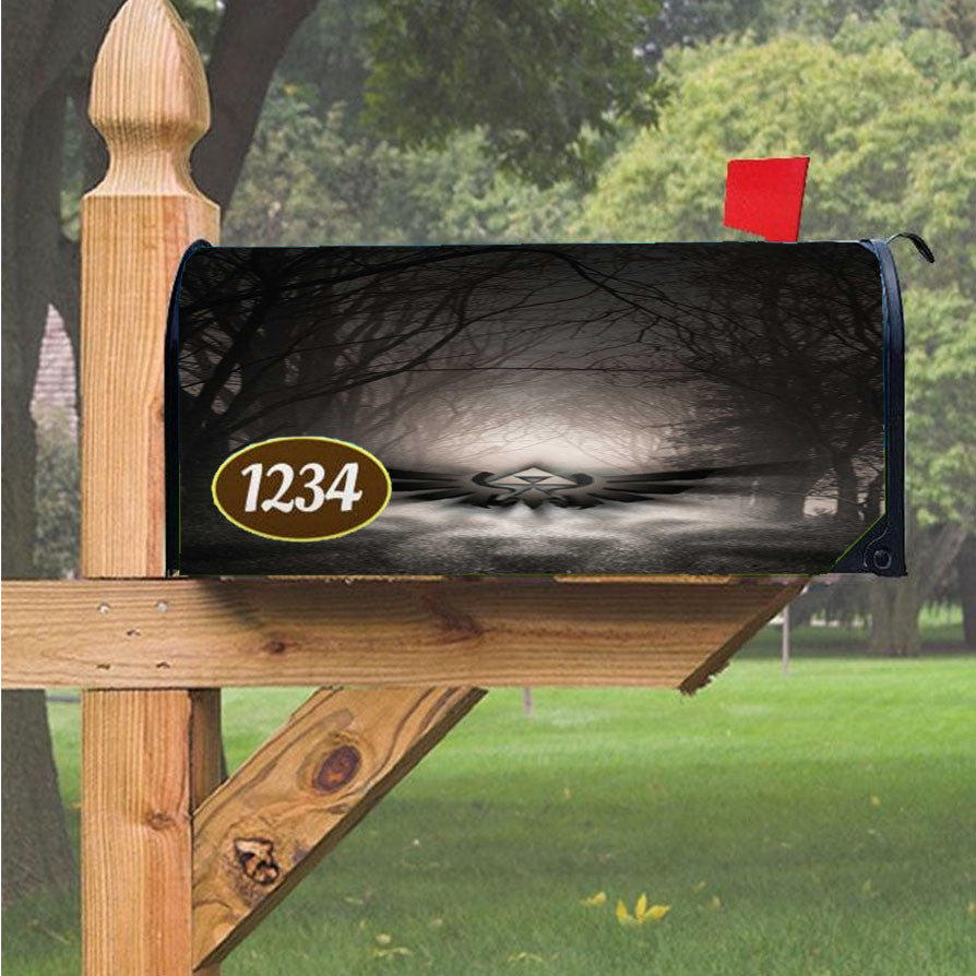 Hipster Zelda Triforce Logo Magnetic Mailbox Cover 18" X 21" Outdoor Decor