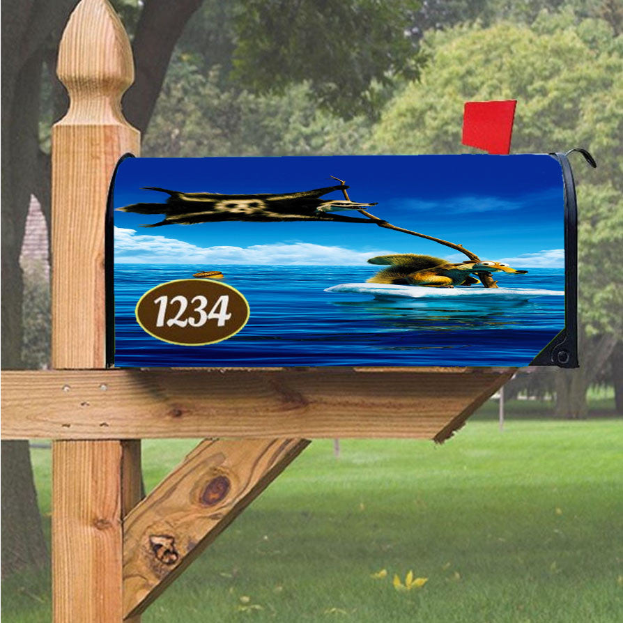 Ice Age Scrat Magnetic Mailbox Cover 18" X 21" Outdoor Decor