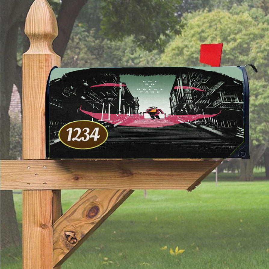 Joker The Darkside Magnetic Mailbox Cover 18" X 21" Outdoor Decor