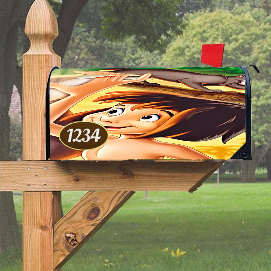 Jungle Disney Magnetic Mailbox Cover 18" X 21" Outdoor Decor