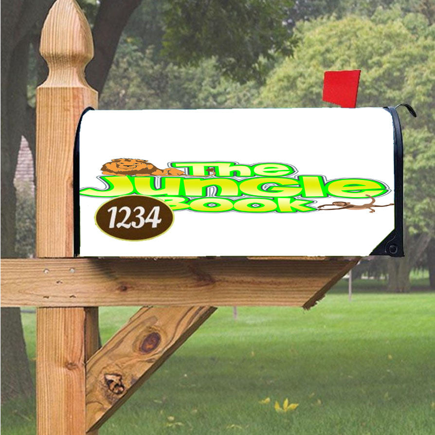Jungle Disney Movies Magnetic Mailbox Cover 18" X 21" Outdoor Decor
