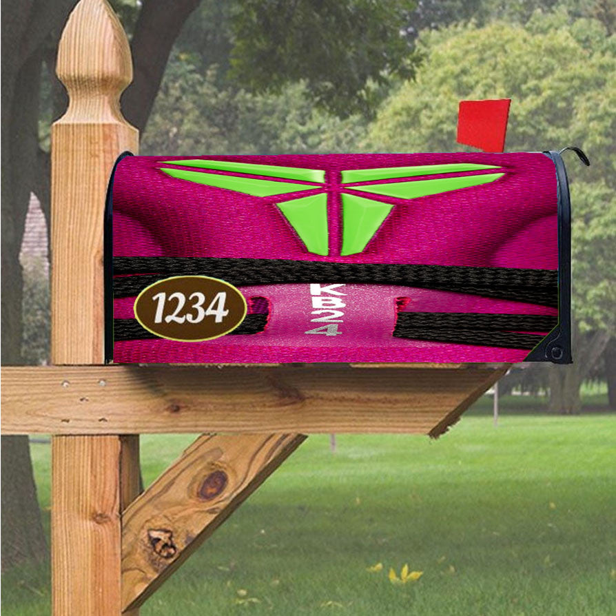 Kobe Bryant Nike Shoes Magnetic Mailbox Cover 18" X 21" Outdoor Decor