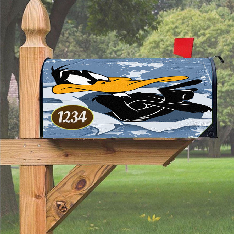 Looney Tunes Daffy Duck Magnetic Mailbox Cover 18" X 21" Outdoor Decor