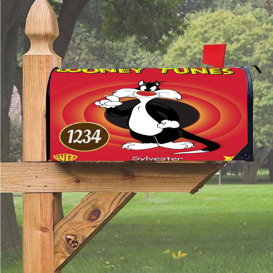 Looney Tunes Sylvester Magnetic Mailbox Cover 18" X 21" Outdoor Decor