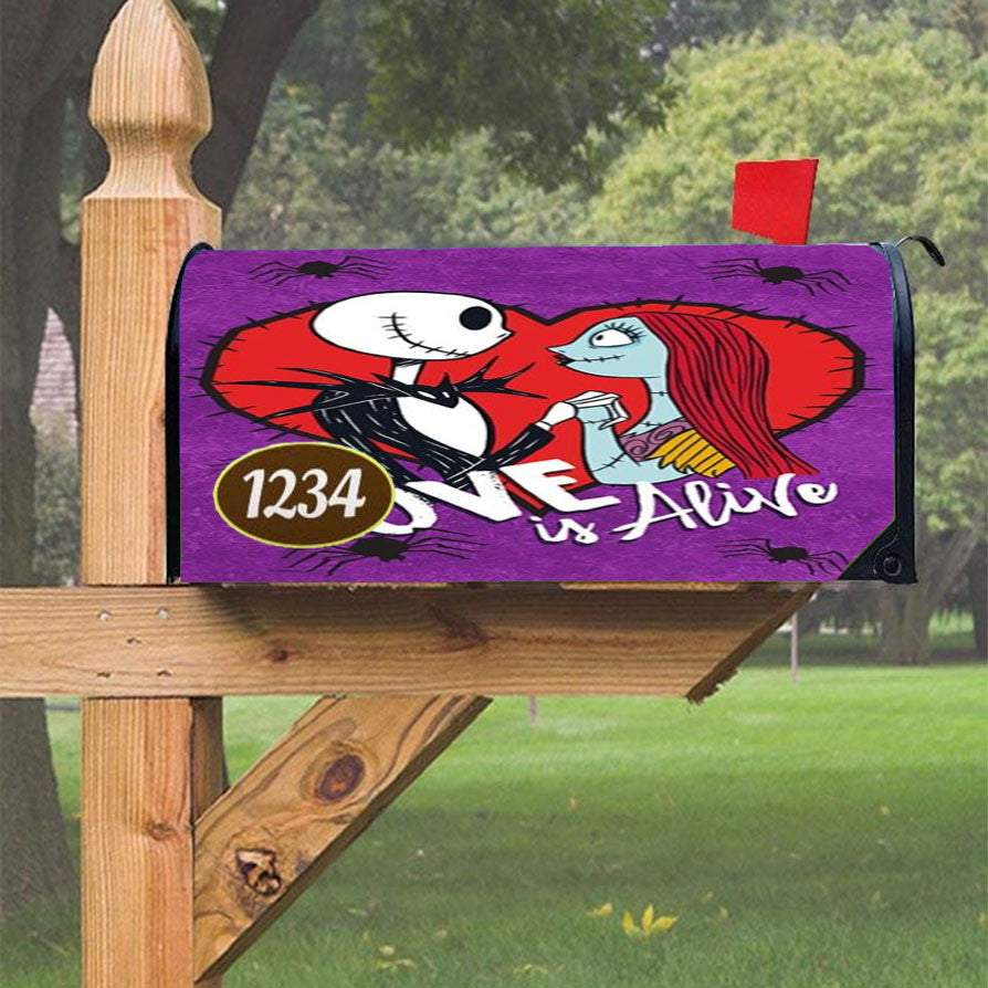 Love Is Alive Magnetic Mailbox Cover 18" X 21" Outdoor Decor