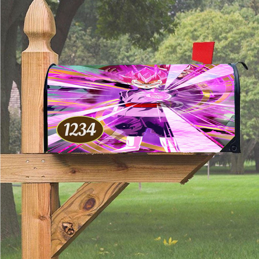 Majin Vegeta Magnetic Mailbox Cover 18" X 21" Outdoor Decor
