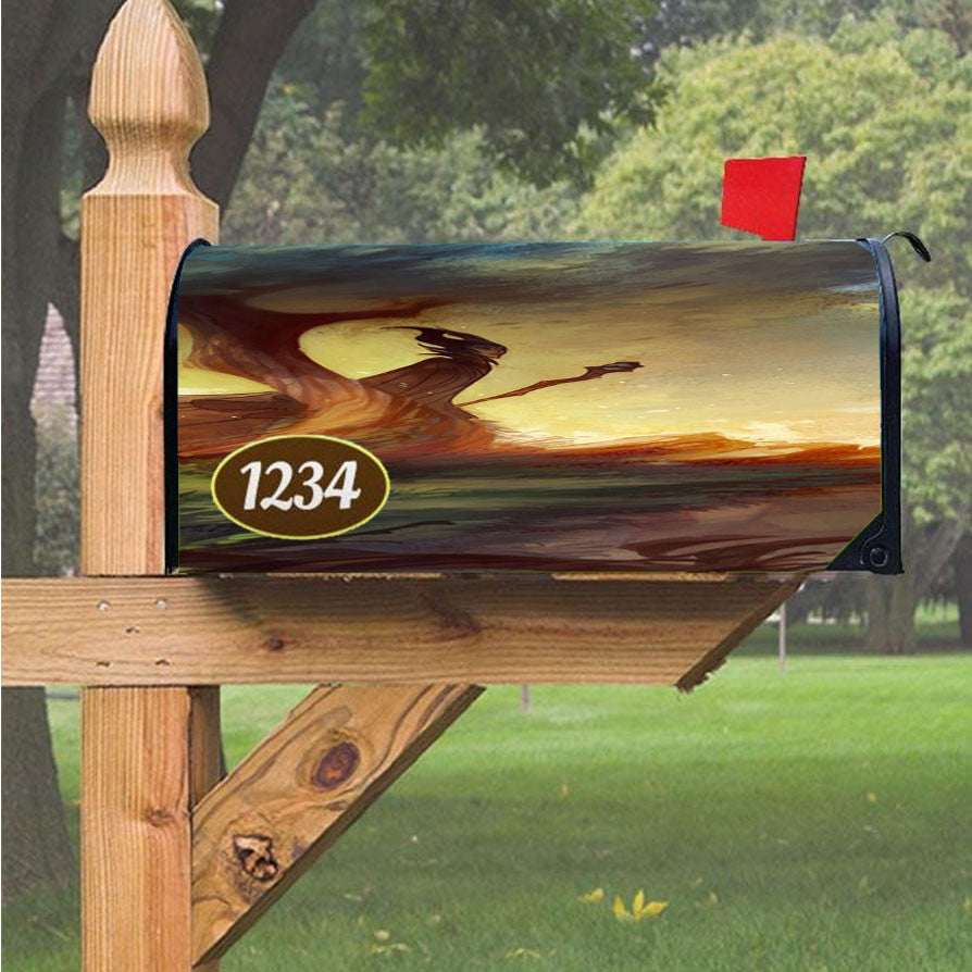 Malficent Disney Magnetic Mailbox Cover 18" X 21" Outdoor Decor