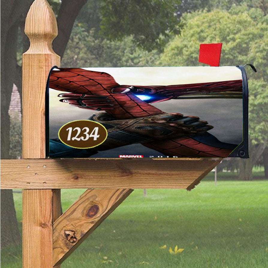 Marvel Civil War 2016 Magnetic Mailbox Cover 18" X 21" Outdoor Decor