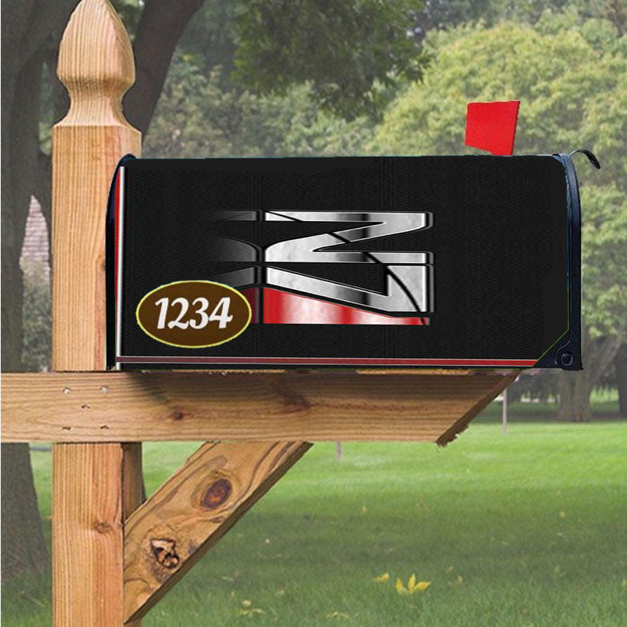 Mass Effect Logo Texture Magnetic Mailbox Cover 18" X 21" Outdoor Decor